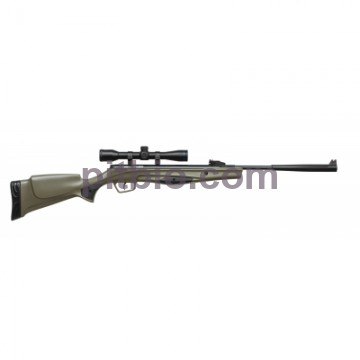 Пневматическая винтовка Stoeger RX20 Synthetic Stock Combo ОП 4х32 Green (SRX205003A)